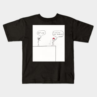 My Own Research (white background) Kids T-Shirt